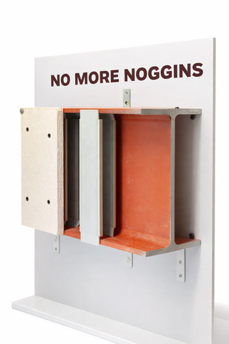 Metal noggin bracket fix - bracket, to