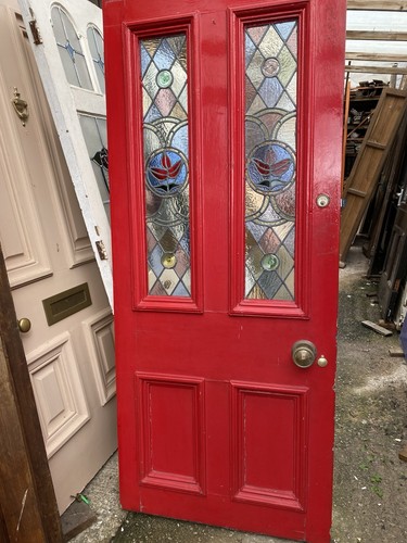 Antique front door victorian - front,
