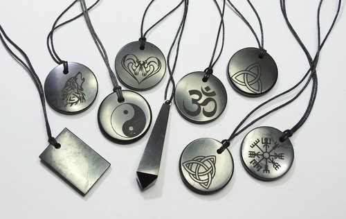 Genuine shungite pendant - genuine,