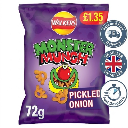Walkers monster munch pickled - monster,