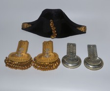 Victorian Naval bicorn hat and