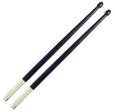 Marching Snare Drum Sticks - Ceremonial Renaissance Military Heritage - Black