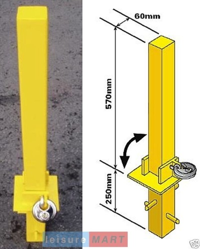 Security parking post fold - post,
