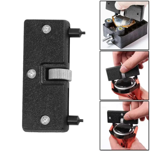 Watch back case opener screw - back,