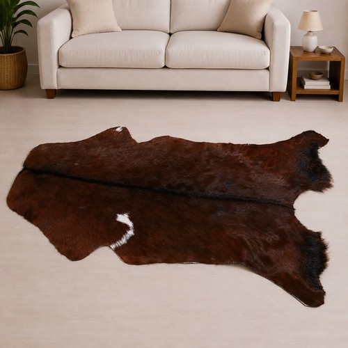 Genuine goat hide - goat, hair