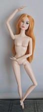 Barbie Style Doll "Supermodel" Nude Lovely Orange Hair Articulated China 12" NEW