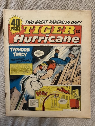Tiger and hurricane - and, comic