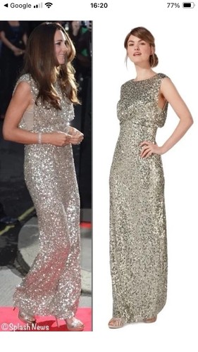 Jenny packham silver sequin - packham,