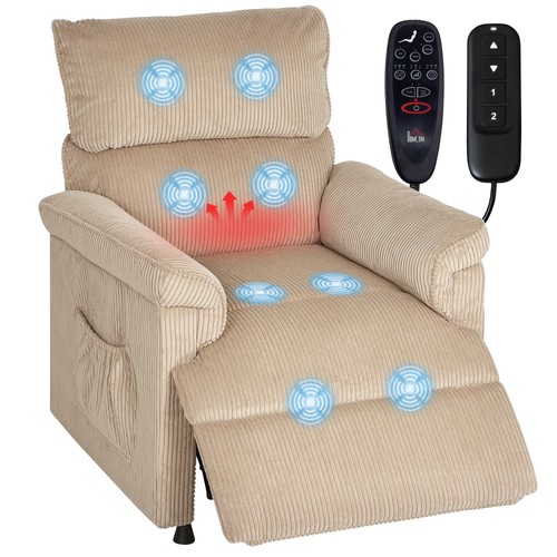 Homcom massage recliner with - homcom,