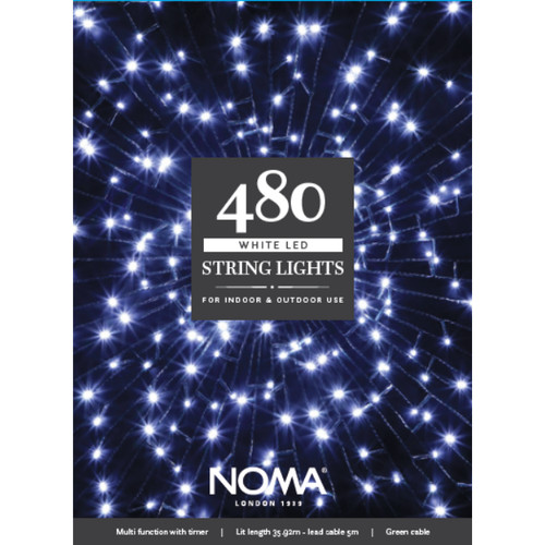 480 noma white led christmas - 480,