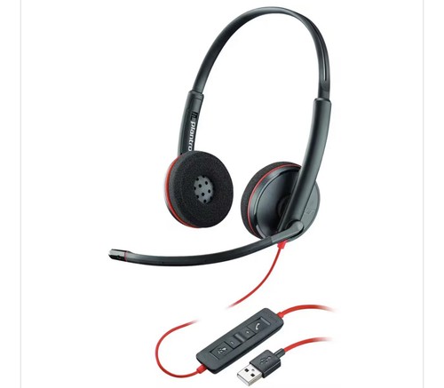 Poly c3220 wired headset usb - ,