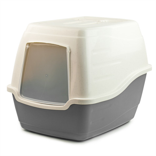 Hooded cat loo - litter, tray