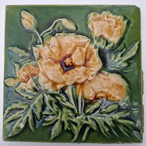 Vintage tiles art nouveau - tiles,