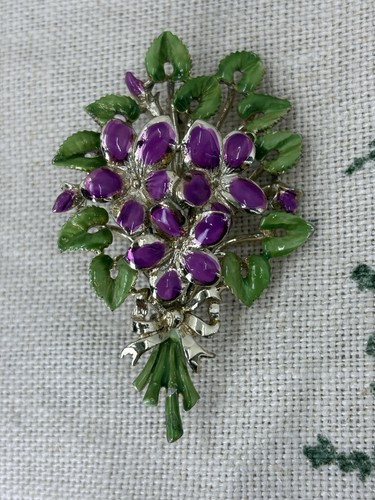 Vintage 1950s exquisite - vintage, enamel