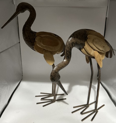 Set heron statues hand - set,