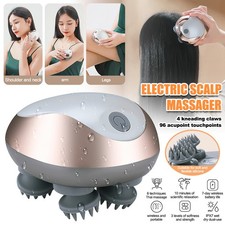 Head Massager Cordless Electric Scalp Massager Waterproof Handheld Massagers