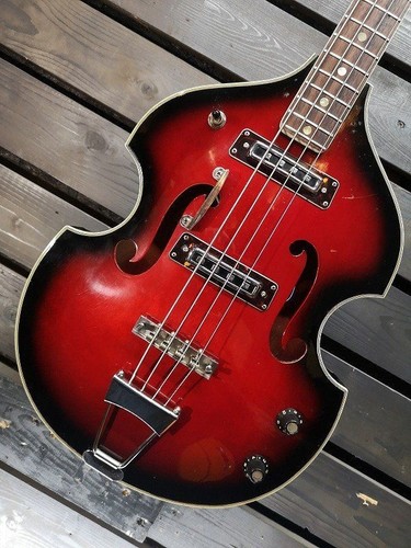 Burns violin bass japan - bass,