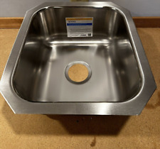 Moen GS18443 Undermount Single Basin Stainless Steel Kitchen Sink 1800 Series