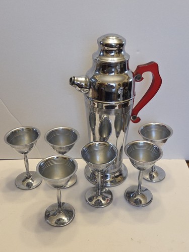 Vintage art deco chrome - vintage,