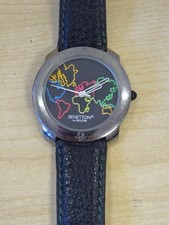 VINTAGE BENETTON WATCH WORLD