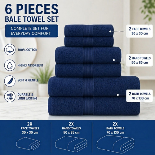 Premium towel set - towel, 700gsm