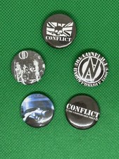 Set of 5 Badges - Conflict -