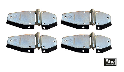 Locker door hinge zinc - 4,