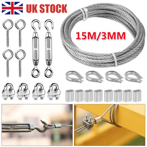 Turnbuckle wire tensioner - wire,