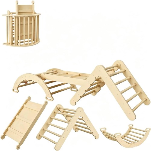 Wooden toddler climbing frame - toddler,