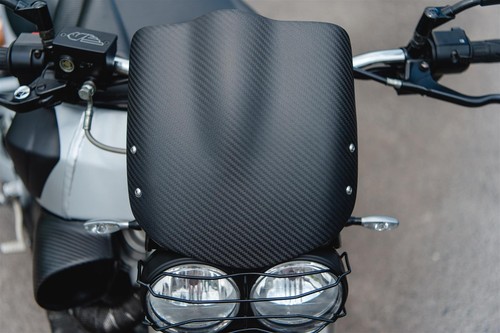 Carbon matte windshield - carbon,