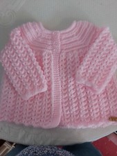 BN hand-knitted matinee baby