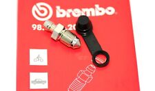 Genuine Brembo Bleed Nipple Screw and Dust Cap for Brembo Calipers M10 x 1.0