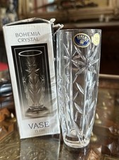 Bohemia Lead Crystal Vase 15CM