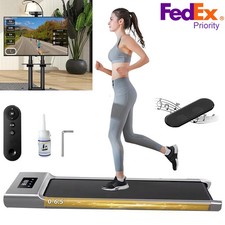1-12KM/H Walking Pad 2HP APP Control Under Desk Treadmill Portable Machine Home