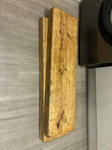 Reclaimed wood shelves set - shelves, of