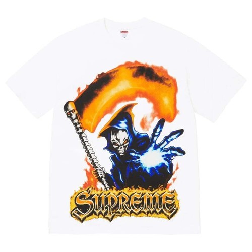 Supreme grim reaper - grim, white