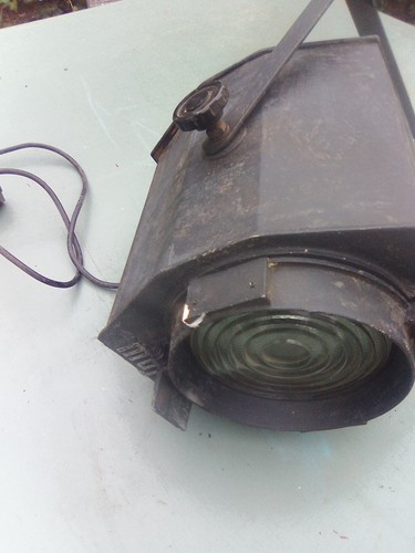 Vintage theatre lamp - theatre,