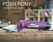 Professional CORDLESS BATTERY HORSE CLIPPER TRIMMER heavy duty - all coat types