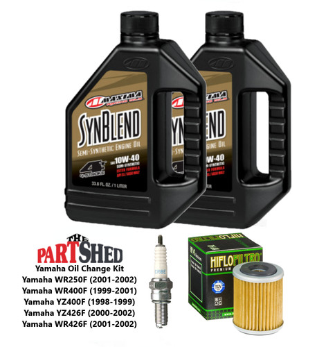 Yamaha yz400f oil change kit - oil,