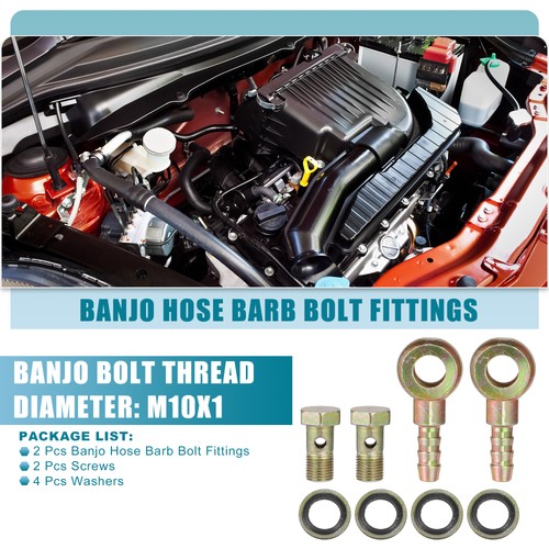 Universal banjo bolt m10x1 - universal, 8mm