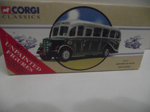 Corgi bedford ob coach - bedford,