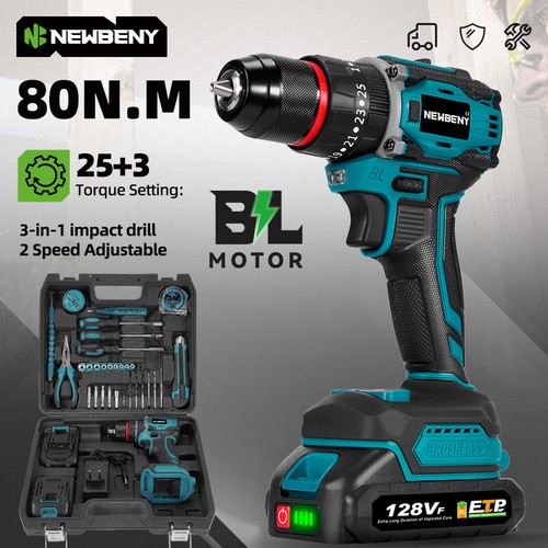 Cordless drill set - 3,
