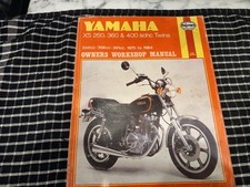 Haynes Manual  Yamah Xs250,360 &400 Sohc Twins ‘75-84
