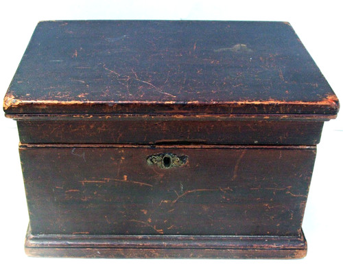 Antique wooden box original - wooden,