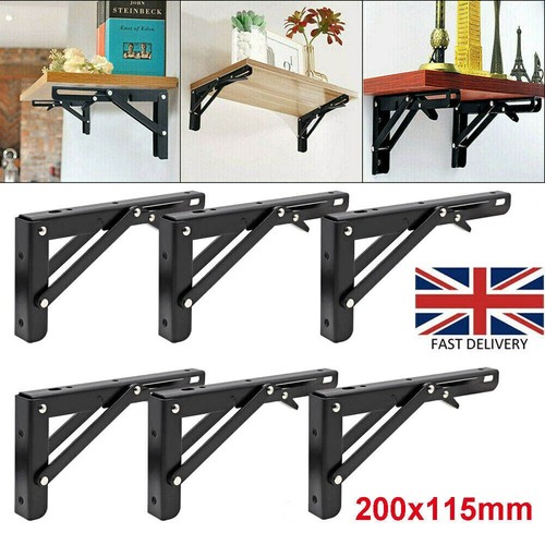 Campervan folding bracket - 6x,