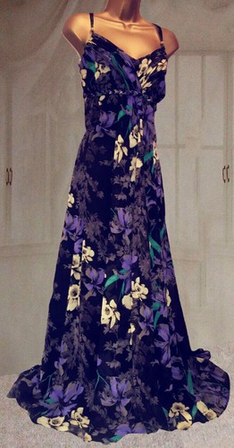 Monsoon floral purple black - monsoon,