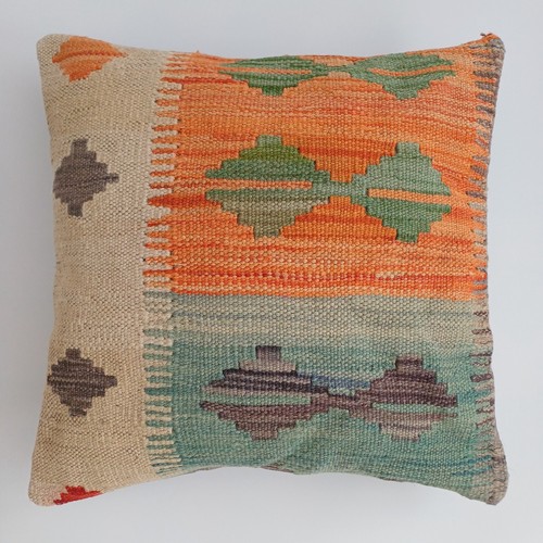 Afghan handmade cushion cover - afghan,