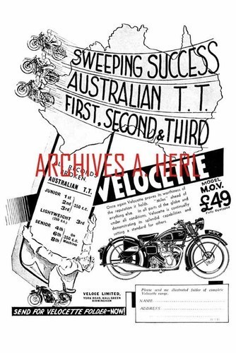 Velocette australian - velocette,