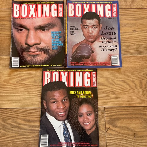 Boxing illustrated magazines - boxing,