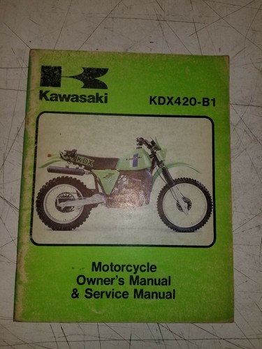 Kawasaki kdx420 factory - kawasaki,